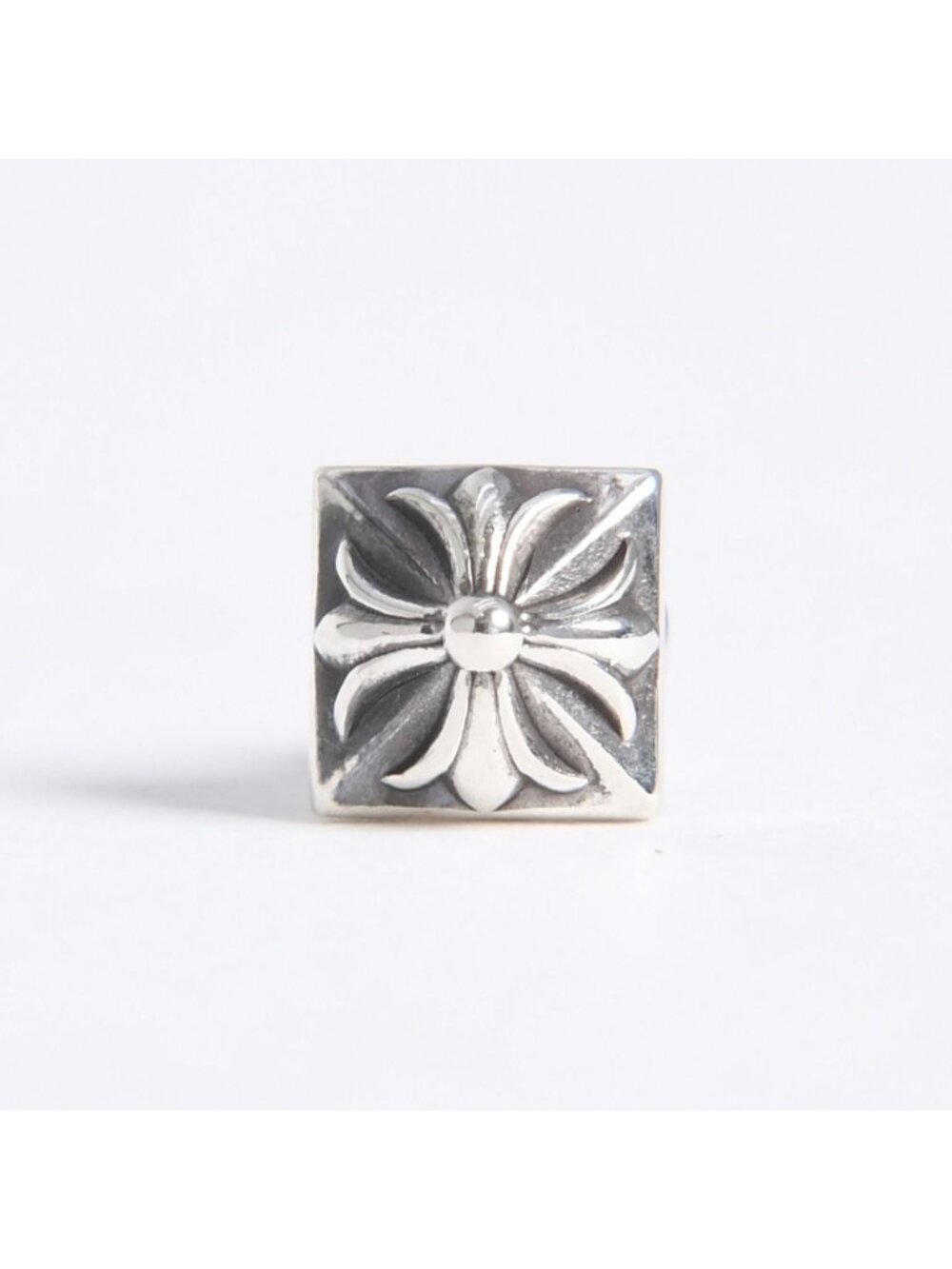 Chrome Hearts Stud Pyramid Pls Single Earrings 925 Sterling Silver